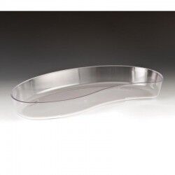 Zicco ZCP-299 Polikarbon Damla Teşhir Tabağı, 45x21x 6.5 cm, Şeffaf - Görsel 2