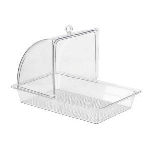 Zicco ZCP-447 Rolltop Kapaklı Polikarbon Muhafaza Kabı, 28x43x28 cm
