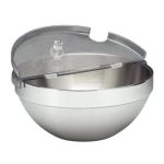 Zicco ZCP-692 Çift Çidarlı Çelik Kase, Polikarbon Kapaklı, 23x11 cm