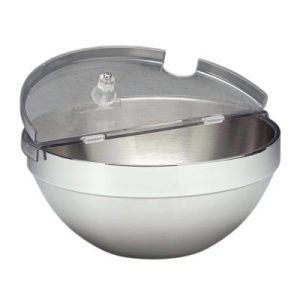Zicco ZCP-692 Çift Çidarlı Çelik Kase, Polikarbon Kapaklı, 23x11 cm