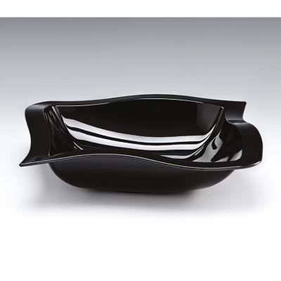 Zicco ZCP-515 Polikarbon Teşhir Kasesi, 29x29 cm, Siyah