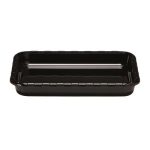 Zicco ZCP-557 Polikarbon Meze Kabı, 32.5x26.5x4.5 cm, Siyah
