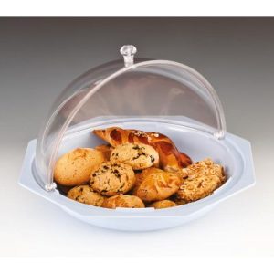 Zicco K-2008 Polikarbon Rolltop Kapaklı Fanus, 43x27cm