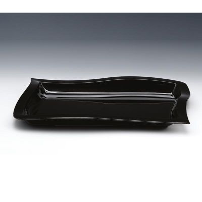 Zicco ZCP-516 Polikarbon Teşhir Tabağı, 45x30 cm, Siyah