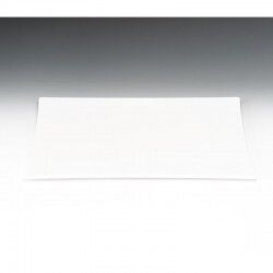 Zicco ZCP-624 Polikarbon Teşhir Tabağı, 30x30 cm, Beyaz - Görsel 2