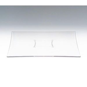 Zicco ZCP-623 Polikarbon Teşhir Tabağı, 25x25 cm, Şeffaf