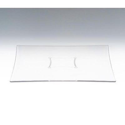 Zicco ZCP-624 Polikarbon Teşhir Tabağı, 30x30 cm, Şeffaf