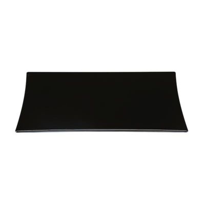 Zicco ZCP-623 Polikarbon Teşhir Tabağı, 25x25 cm, Siyah