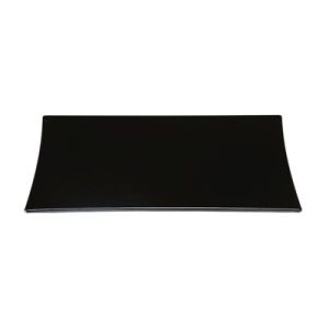 Zicco ZCP-625 Polikarbon Teşhir Tabağı, 35x35 cm, Siyah