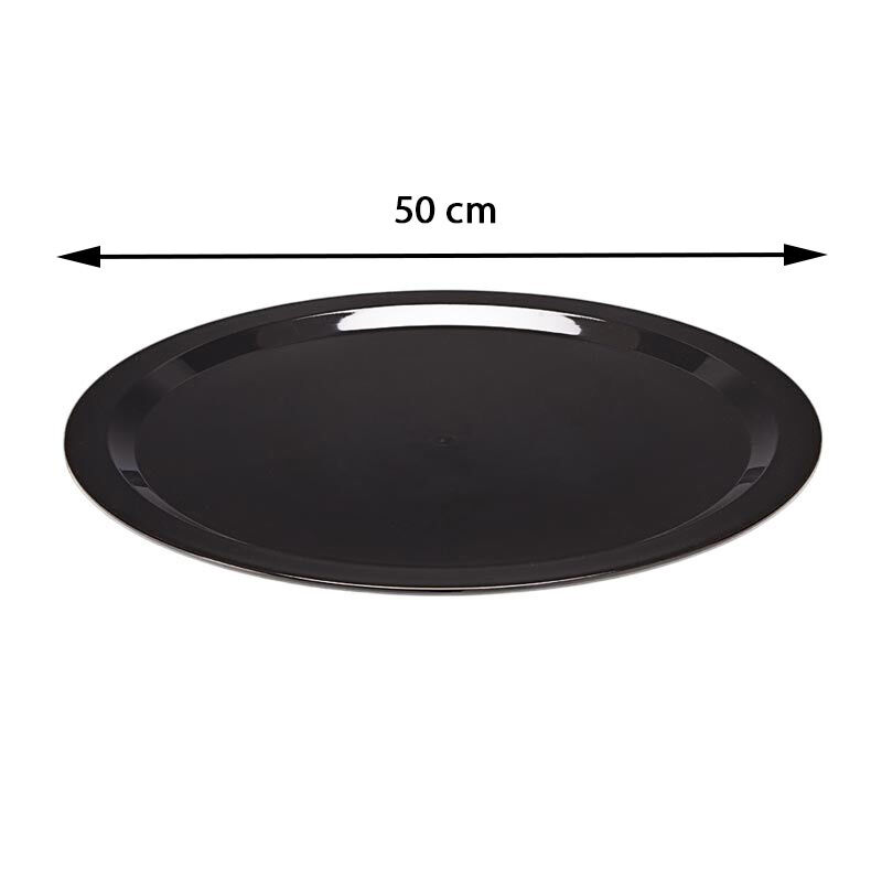 Zicco ZCP-601 Polikarbon Teşhir Tepsisi, 50 cm, Siyah - Görsel 2