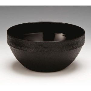 Zicco ZCP 048-3 Polikarbon Yuvarlak Kase, 23 cm, Siyah