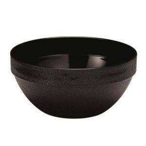 Zicco ZCP-049 Polikarbon Yuvarlak Kase, 26 cm, Siyah
