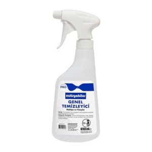 Öztiryakiler Püskürtme Başlıklı Şişe Genel Temizlik İçin, 650 ml