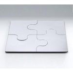 Zicco ZCP-456 Kare Puzzle Ayna Teşhir Standı, 50 cm