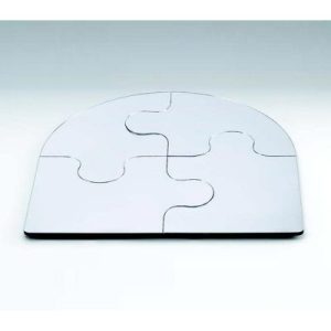 Zicco ZCP-457 Köşeli Puzzle Ayna Teşhir Standı, 50 cm
