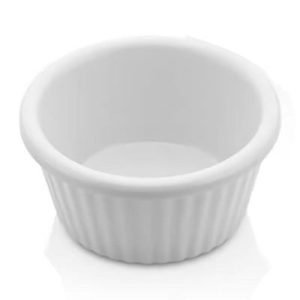 Külsan Thermoset Ramekins, Minimal, 7 cm, 60 ml, Beyaz