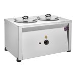 Remta CB12 2 Hazneli Çorba Kazanı, 9+9 L, Elektrikli