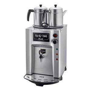 Remta DE12P 2 Demlikli Premium Jumbo Çay Makinesi, 15 L, Elektrikli, Gri