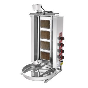 Remta D08(M) Üstten Motorlu Döner Ocağı, 4 Radyanlı, LPG