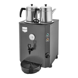 Remta DE11 Jumbo Çay Makinesi, 2 Demlikli, 23 L, Elektrikli, Siyah