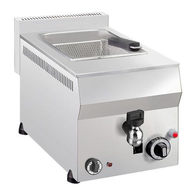 Remta R112CE Musluklu Fritöz, 8 L, Doğalgazlı