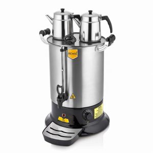 Remta PT14 Platin Model Çift Demlikli Çay Makinesi, 17 L