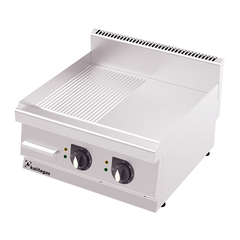 Rinnova 600 Serisi GS6060E Oluklu Pleyt Izgara, Elektrikli