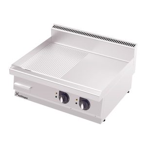 Rinnova 700 Serisi GS8070E Yarı Oluklu Pleyt Izgara, Elektrikli