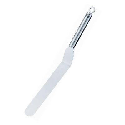 Rösle 12558 Paslanmaz Çelik Açılı Pasta Düzleyici, 38 cm