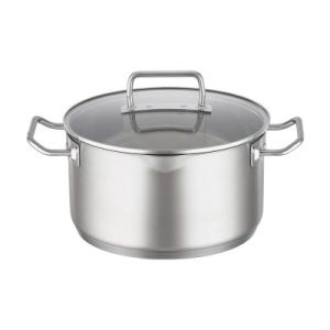 Rösle 91943 Paslanmaz Çelik Derin Tencere, 24 cm