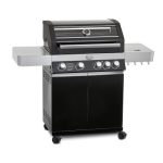 Rösle 25531 Videro G4-S Vario Barbekü İstasyonu, Doğalgazlı, Siyah