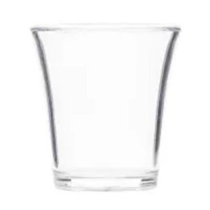 Rubikap Polikarbon Shot Bardağı, 50 ml, Şeffaf