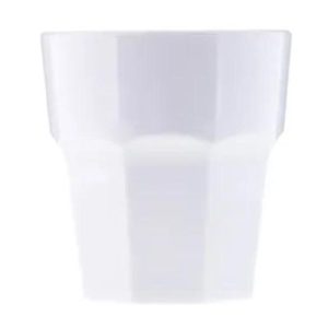 Rubikap Premium Polikarbon Bardak, 200 ml, Beyaz