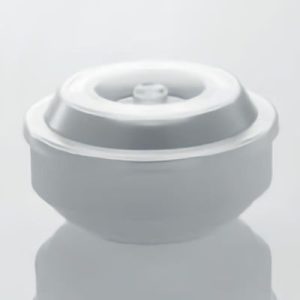 Rubikap Yuvarlak Polikarbonat Tabak Kapağı, 12 cm