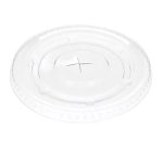 Rubikap Tek Kullanımlık Düz Pet Kapak, 95 mm