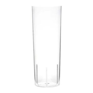 Rubikap Tek Kullanımlık Kokteyl Bardağı, 300 ml, Şeffaf