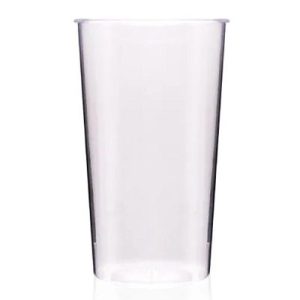 Rubikap Tek Kullanımlık Kokteyl Bardağı, 400 ml, Şeffaf