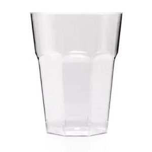 Rubikap Tek Kullanımlık Kristal Bardak, 270 ml, Şeffaf