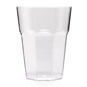 Rubikap Tek Kullanımlık Kristal Bardak, 350 ml