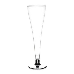 Rubikap Tek Kullanımlık Şampanya Bardağı, 120 ml, Gümüş