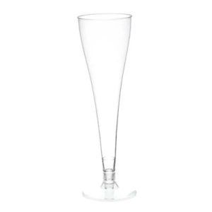 Rubikap Tek Kullanımlık Şampanya Bardağı, 120 ml, Şeffaf