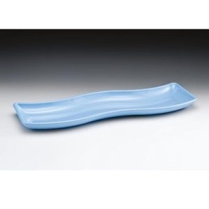 Zicco K-1071 S Model Melamin Teşhir Tabağı, 60x18x4 cm, Mavi