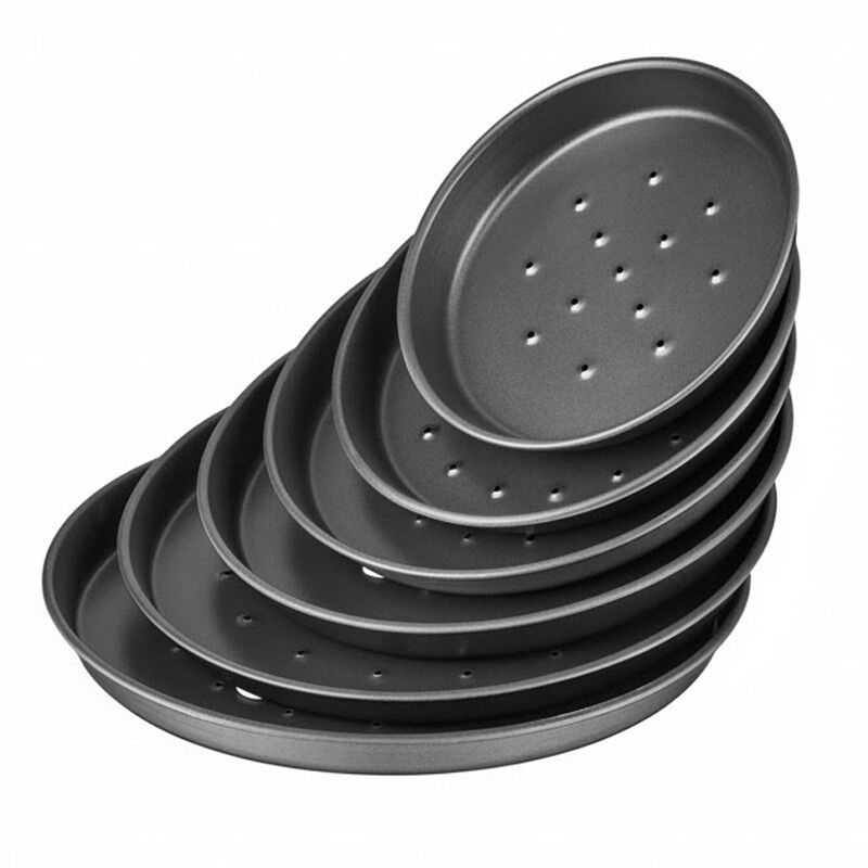 Altınbaşak Delikli Sac Pizza Tavası, 20 cm - Görsel 2
