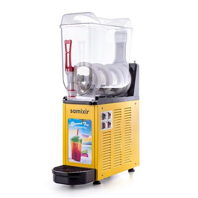 Samixir SLUSH12 Allure Ice Slush Granita Milkshake ve Soğuk Meyve Suyu Dispenseri, 12 L, Sarı - Görsel 2