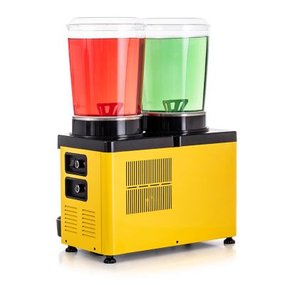 Samixir MM20 Panaromik Twin Soğuk İçecek Dispenseri, 10 L+10 L, Sarı - Görsel 4