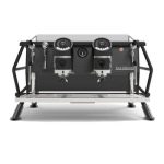 Sanremo Racer Naked Multiboiler Tam Otomatik Espresso Kahve Makinesi, 2 Gruplu, Siyah-Gümüş