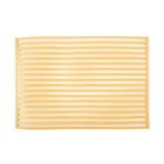 Zicco P-25 Plastik Örgülü Amerikan Servis, 30x45 cm, Sarı