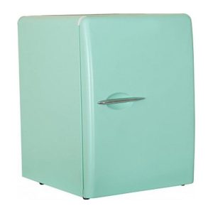 Senox Retro Minibar Buzdolabı, 38 L, Mavi