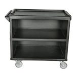 Tribeca Servis Arabası, 3 Kenarı Kapalı, Monoblok, 970x580x880 mm, Siyah