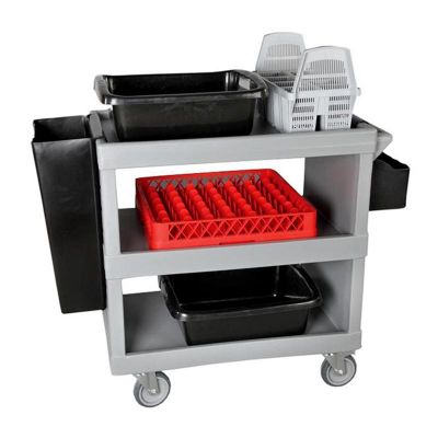 Tribeca Servis Arabası, Açık, 850x515x875 mm, Gri - Görsel 2